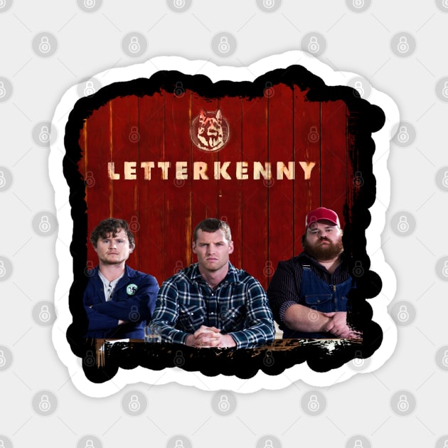 letterkenny 3 Mens Magnet by Mortensen