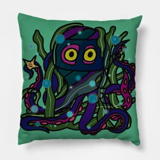 Ninja Octopus Pillow