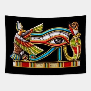 Egyptian Eye Of Horus Tapestry