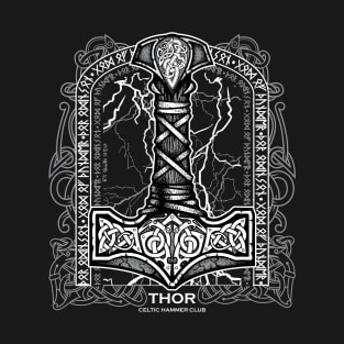 Thor Odinson, God of Thunder (Grayscale) T-Shirt