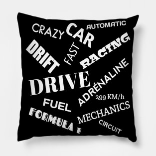 Drive Car Pillow