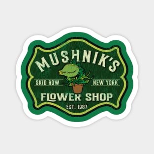 Mushnik's Florist Crest Seymour Worn Magnet