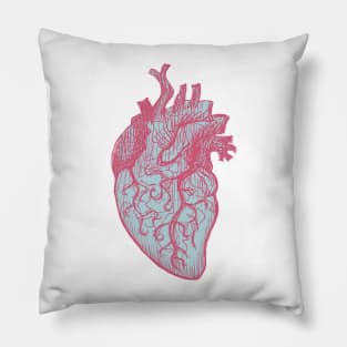 Pastel Heart Pillow