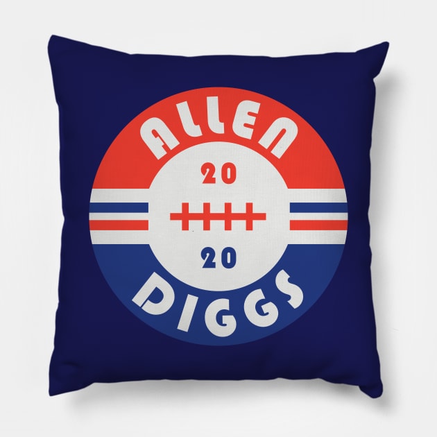 Allen Diggs 2020 Buffalo President Election Pillow by PodDesignShop