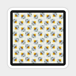 Chamomile Pattern French Garden Magnet