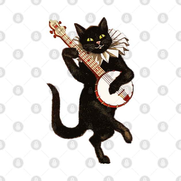 banjo cat by tdK