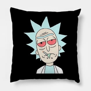 rick and morty Pillow