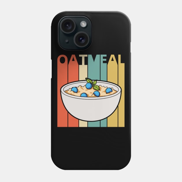 Vintage Oatmeal Lover Gift Phone Case by GWENT