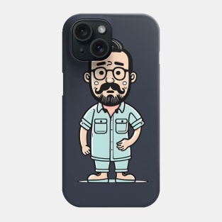 Rad Dad Rocket Phone Case