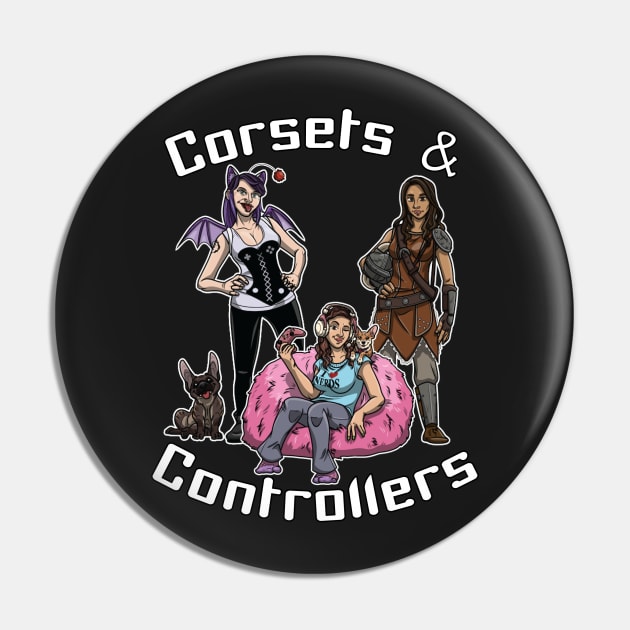 Corsets and Controllers Girls Pin by corsetsandcontrollers