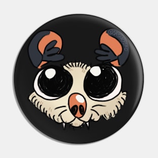 Happy Possum Opossum V01 Pin