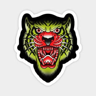 Tiger traditional style Magnet