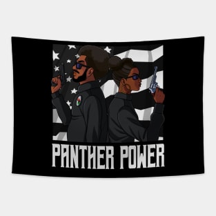 Black Panther Party Panther Power Tapestry