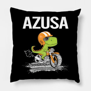 Biking Dinosaur Azusa Pillow