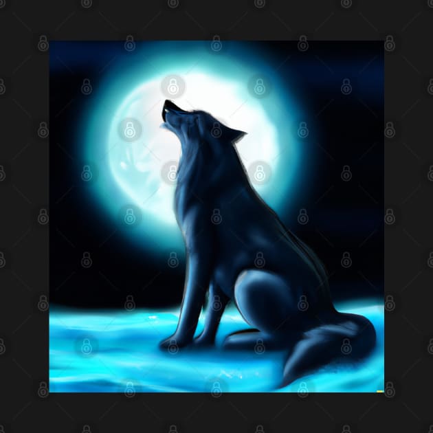 Wolf moon by Asirihouse