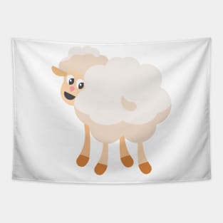 Cute sheep lamb Tapestry