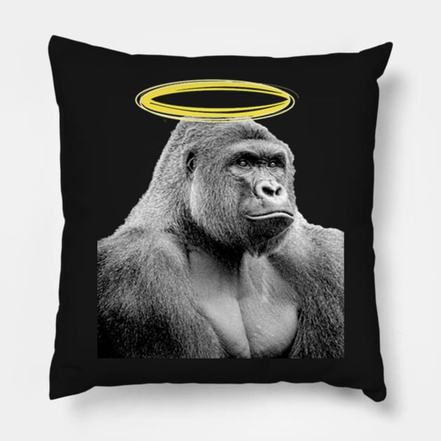 Harambe Design #1 Pillow by themelonshop