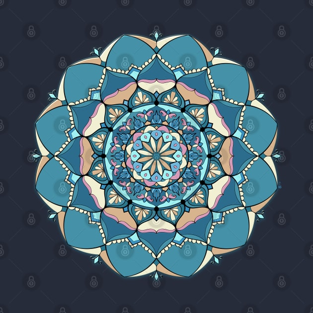 Ornamental mandala by HagalArt