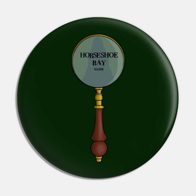 Nancy Drew Horseshoe Bay Pin by Maddy Young