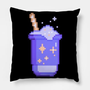 kawaii milkshake Pillow