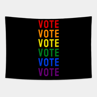 Vote LGBTQ+ Style, Vote for American President 2020 Tapestry