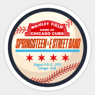 Magic in the Ivy- Wrigley Field Watercolor Sticker for Sale by