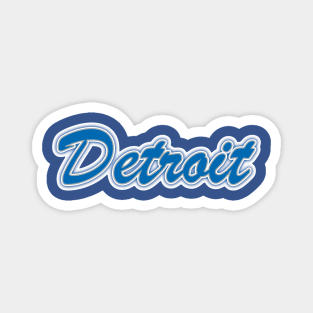 Football Fan of Detroit Magnet