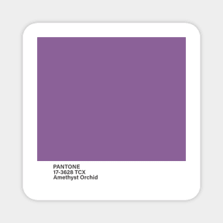 pantone 17-3628 TCX Amethyst Orchid Magnet