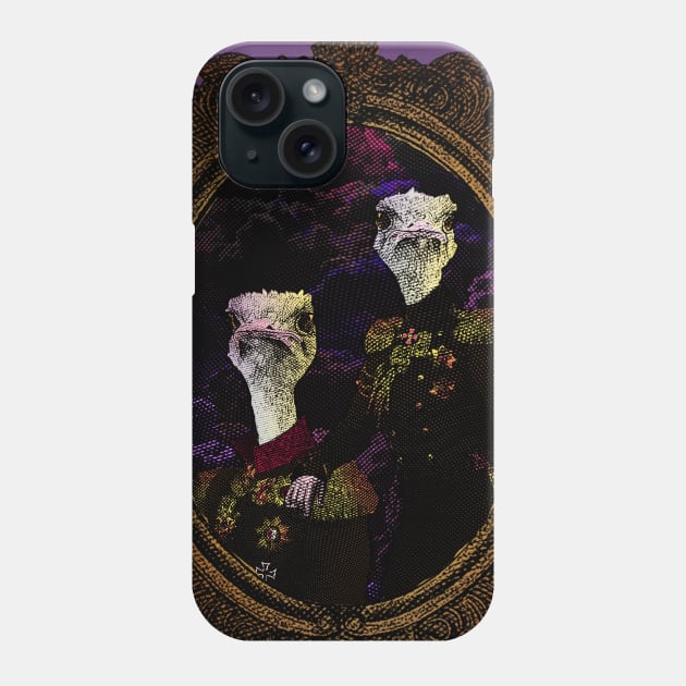 ostrich brothers Phone Case by inblooming