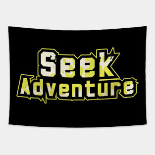 Seek Adventure Tapestry