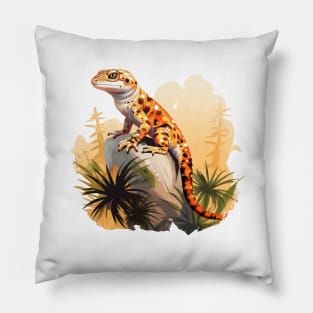 Leopard Gecko Pillow