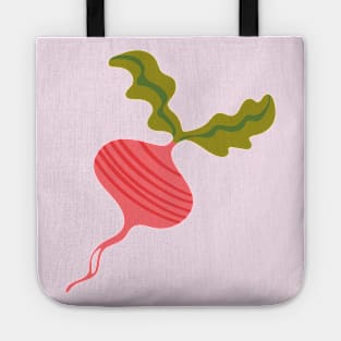 BIG RADISH (OR IS IT A BEET?) Fun Healthy Vegetable Food - UnBlink Studio by Jackie Tahara Tote