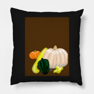 Squash Harvest Pillow