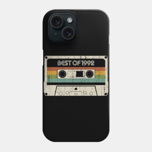 Vintage Best of 1992 27th Birthday Cassette Phone Case