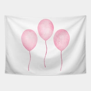 Pink Balloon Tapestry