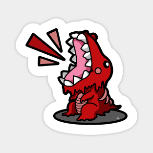 SM3GMASAURUS REX RED Magnet