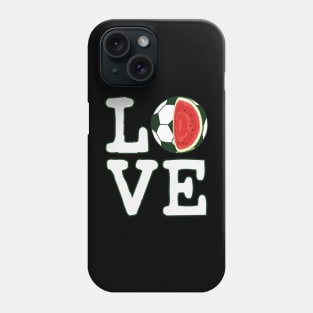 Love Soccer Watermelon Phone Case