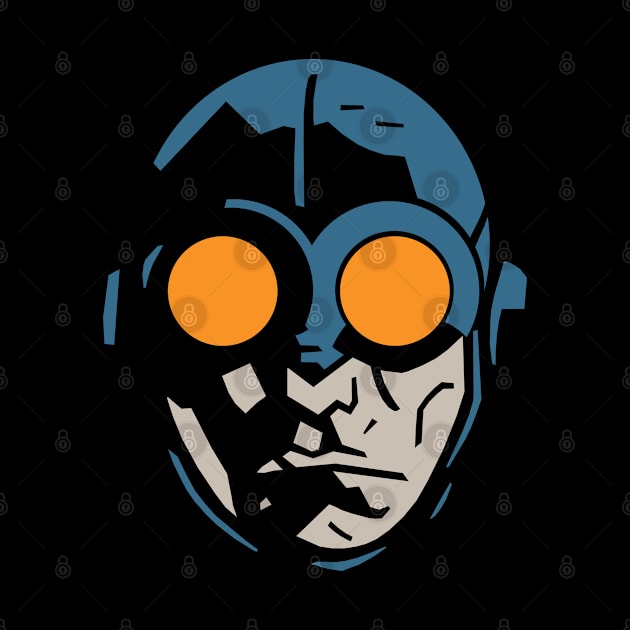 LOBSTER JOHNSON HUGE HEAD by ROBZILLA