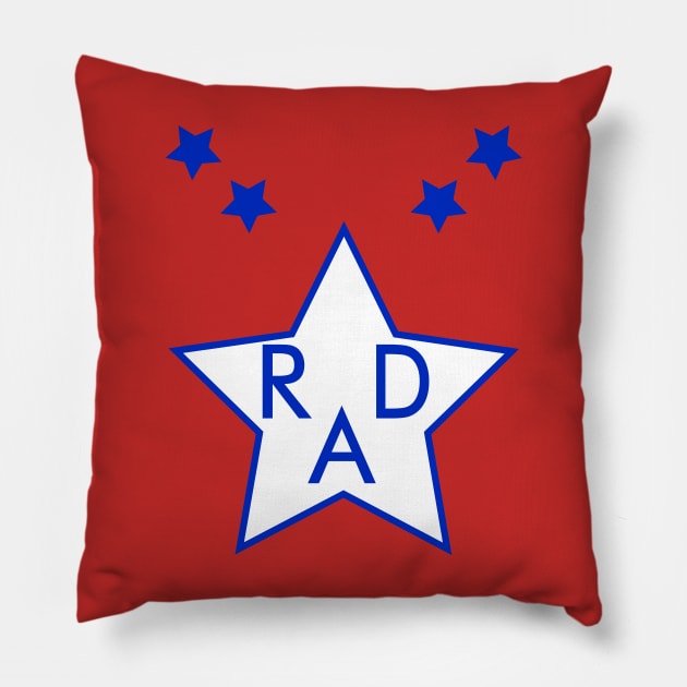 RAD Racing Cru Jersey Pillow by Tomorrowland Arcade