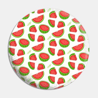Colourful Watermelon Pin