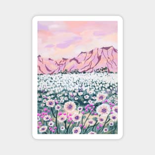 Pink Desert Magnet