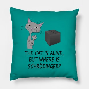 Schrödinger's Cat Pillow