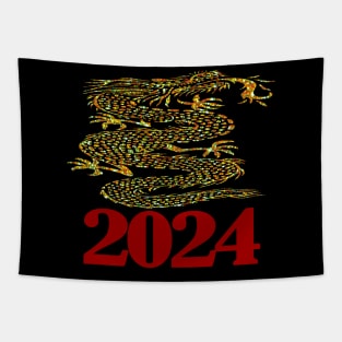 Happy New Year 2024 - 2024 full of good things Tapestry