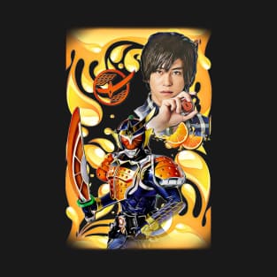 Kamen Rider Gaim Side-by-Side   (style #2) T-Shirt