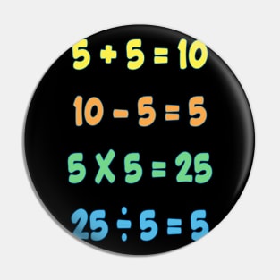 Beginning With Mathematical Operations Pin