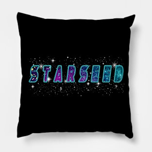 Aesthetic Galaxy Nebula Universe Indigo Starseed Pillow