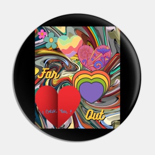 Groovy Valentine Pin