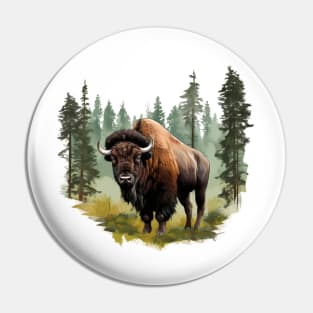 American Bison Pin