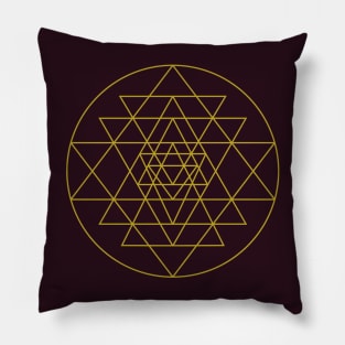 Classic Sri Yantra Pillow