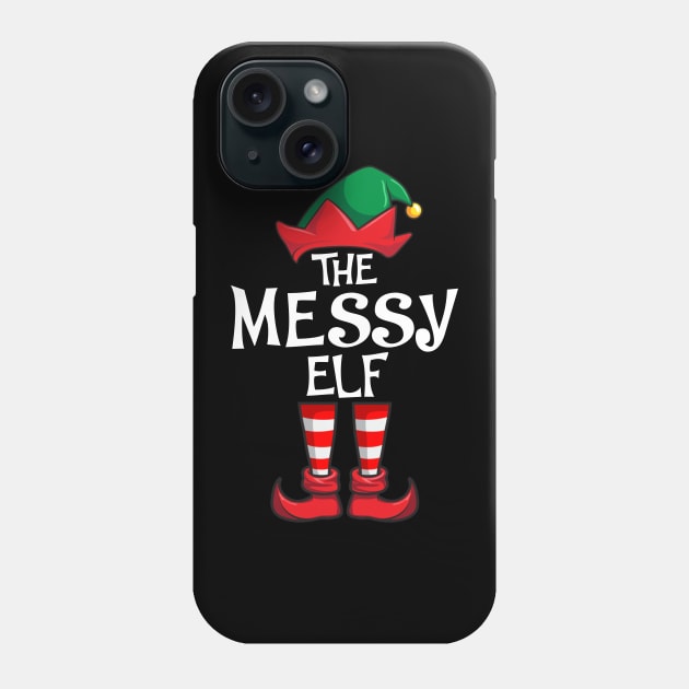Messy Elf Matching Family Christmas Phone Case by hazlleylyavlda